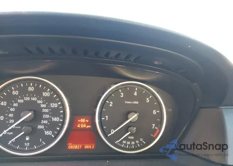 2010 BMW 528I из США, поврежденный, VIN WBANU5C50AC126113